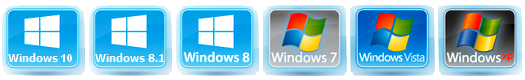   Windows XP/2003/Vista/2008/Win7/Win8/Win10